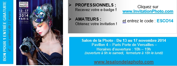 invitation salon photo Paris 2014
