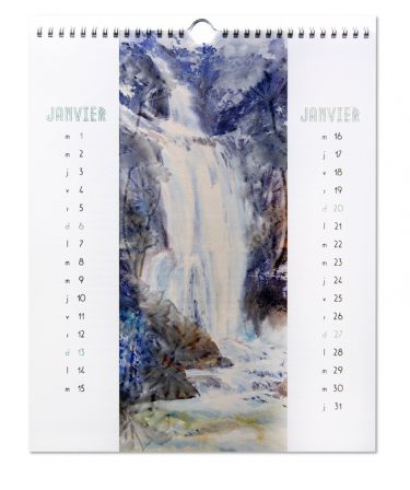 Imprimerie Escourbiac - Calendrier Tableaux Pyrénées 2013
