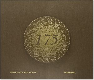 Produit d'exception, Coffret Spécial Anniversaire Dormeuil, coffret fermé