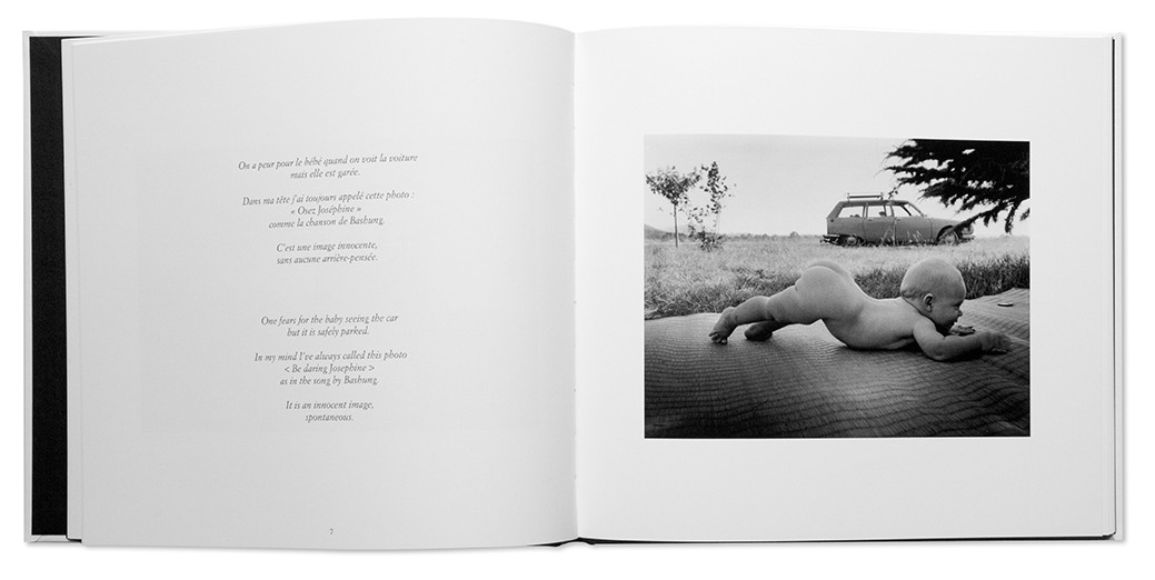 La série P, beau livre imprimé en bichromie sur le Noir & Blanc de Angelica Julner, interieur