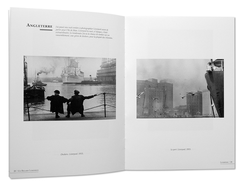 Jean Marquis Un regard Lumineux, Catalogue de l'exposition présentée au Salon de la Photo 2016, intérieur