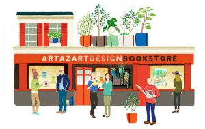 Artzart, design bookstore, Paris, Canal Saint-Martin