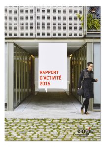 Rapport d'activité, Elogie, couverture