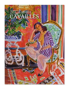 2017 l'année Cavaillès, Association des Amis de Jules Cavaillès, éditions Bleu Pastel, couverture