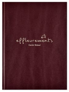 Effleurements, Carole Reboul, couverture