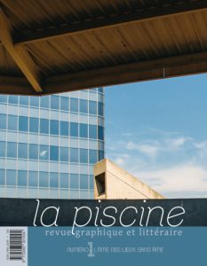 La piscine, revue graphique et littéraire, n°1