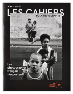 Les cahiers de la photographie, n°11 - mars 2017, couverture