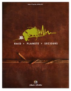 Raid, planète, secours, livre de Jean-Charles Amalric, couverture