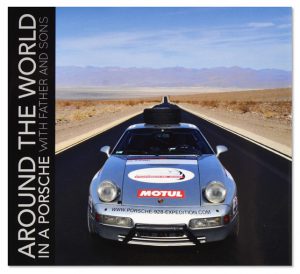 Autour du monde en Porsche entre père et fils, Philippe Delaporte, éditions Le Monde pour Passager, couverture