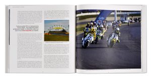 Circuit Carole, Histoire singulière d'un circuit mythique, intérieur livre ouvert