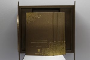 Façonnage d'exception, coffret Dormeuil fermé