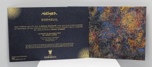 Façonnage d'exception, Dormeuil, invitation