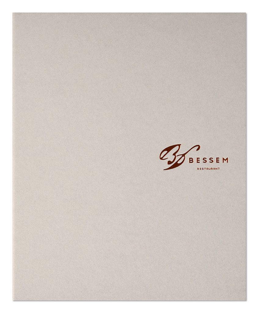 Façonnage d'exception, Porte-addition, Bessem Restaurant