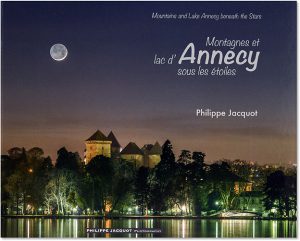 Montagnes et lac d'Annecy sous les étoiles, Philippe Jacquot, couverture