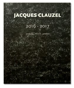 Jacques Clauzel, 2016-2017, Cahier d'atelier 2, couverture