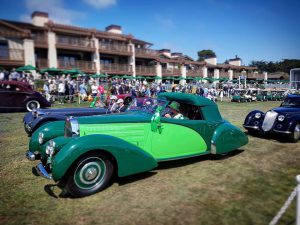 Escourbiac au Pebble Beach Concours d'Elegance