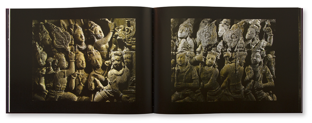 Borobudur, Under the full moon, Caroline & Hughes Dubois, Bruce W. Carpenter, Editions de l'Ouvert, ntérieur