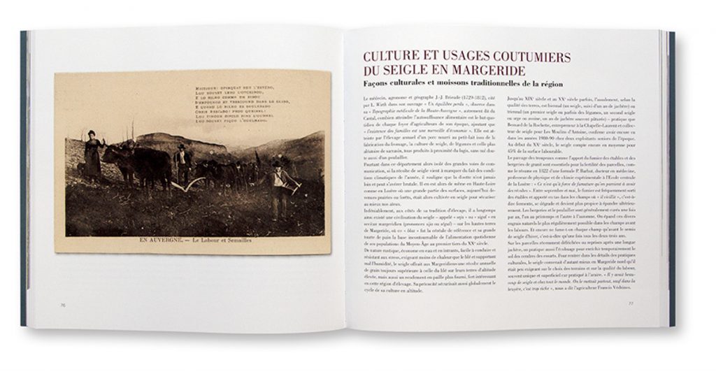 Le Seigle des Terres de Margeride, un produit d'exception, Alain Bonjean, Quelque part sur terre... éditions, intérieur