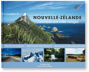 Nouvelle+Zélande, l'archipel aux mille visages, Aurélien Petit, Shana Photo Édition, couverture
