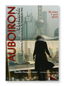 Auboiron, Worlwide, La peinture, l'architecture, le monde et moi, Michelle Auboiron, couverture