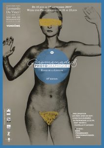 Promenades Photographiques de Vendôme, Eloge de la lenteur, affiche 15ème édition 2019