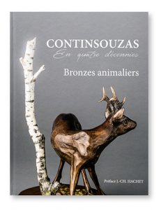 Continsouzas en quatre décennies, Bronzes animaliers, Dany Continsouzas, couverture