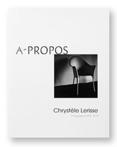 A-Propos, Chrystele Lerisse, Artzo & Octobrenovembre éditions, couverture