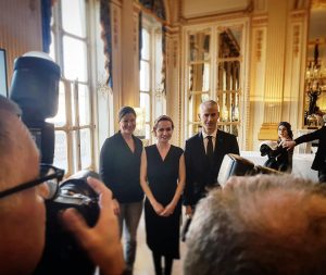 Lancement du Printemps des Poètes 2020 au Ministère de la culture, Paris