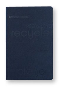 Carnet de notes Ecosystèmes, réemployer, recycler, protéger, couverture