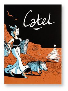 Catel, Les Amis d'Yves Chaland, couverture