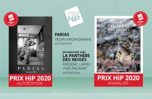 Parias et En harmonie avec la Panthère des Neiges, 2 lauréats des Prix HIP 2020 imprimés chez Escourbiac