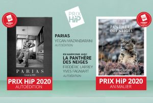 Parias et En harmonie avec la Panthère des Neiges, 2 lauréats des Prix HIP 2020 imprimés chez Escourbiac