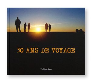 30 ans de voyage, Philippe Pons, couverture