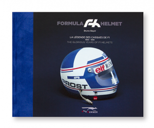 Formula Helmet, la légende des casques 1969-1999, Version Alain Prost, Bruno Bayol, édition RedRunner, couverture