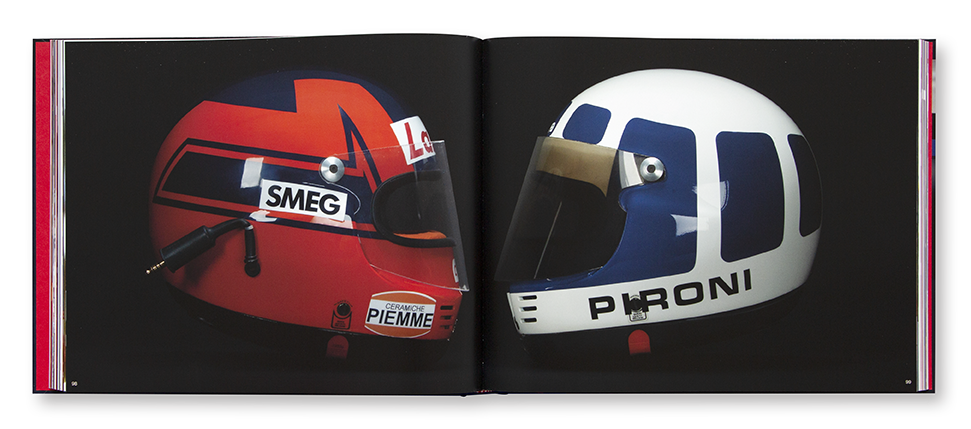 Formula Helmet, la légende des casques 1969-1999, Version Alain Prost, Bruno Bayol, édition RedRunner, intérieur