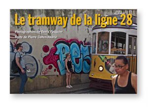 Le tramway de la ligne 28, Denis Pasquier, Pierre Cohen-Hadria, couverture