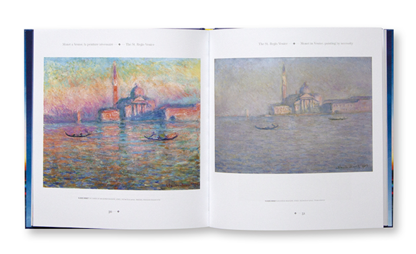 Monet, Suites, St Regis Venice, AM Arts Publishing, intérieur