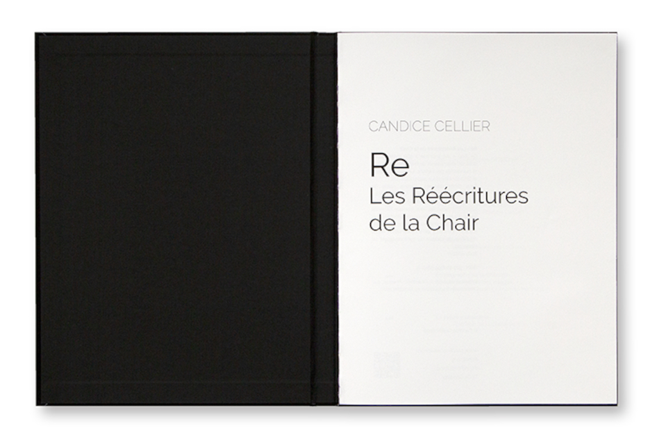 Re, Les réécritures de la Chair, Candice Cellier, autoédition, intérieur