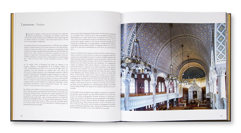 Les Synagogues de l'Exil, David Abitbol, Editions Messenger, intérieur