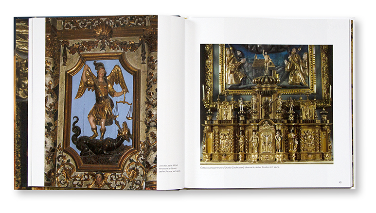 Trésors baroques, Tarbes Lourdes Pyrénées, photos Michel Dieuzaide, Edition Jour des Arts, intérieur