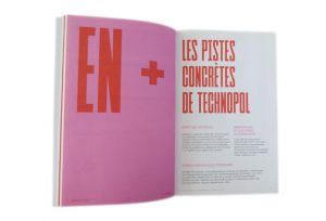 Danser demain par Technopol, livre blanc, intérieur