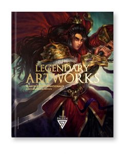 Legendary Artworks, 14 artistes internationaux, éditions 7 Fallen, couverture