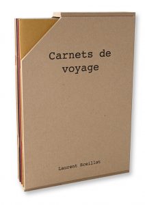 Carnets de voyage, Laurent Breillat, autoédition, coffret