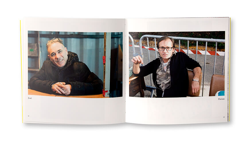 Les Puces du Canal, Portraits, photographies de Serge Cannasse, autoédition, intérieur