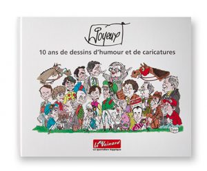 Joyeux, 10 ans de dessins d'humour et de caricatures, couverture