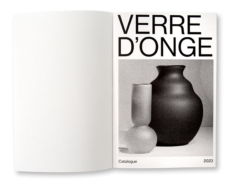 Verre d'Onge, Catalogue 2023