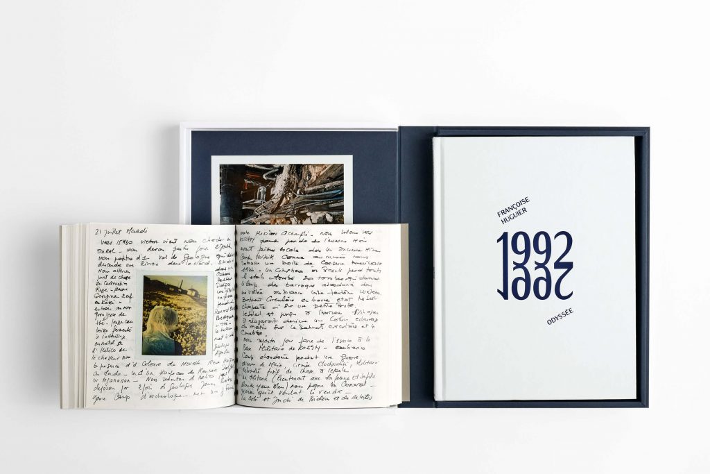 1992, coffret, Françoise Huguier, éditions Odyssée, Escourbiac l'imprimeur